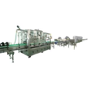 Quality High Production Speed 3L Plastic Bottle Shampoo Bottling Line with 20 Filling Nozzles wholesale