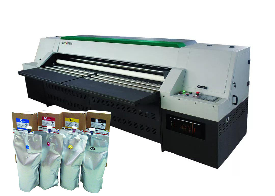 Digital Inkjet Corrugated Box Printing Machine CMYK Color Easy Operate