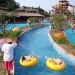 Sturdy Fiberglass Extreme Lazy River For Resort Water Theme Park