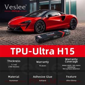 Quality Top Qulaity TPU UltraH15 ppf films Ultra Hydrophobicity Skin Feeling for Car body Self Healing Car Paint Protection Film wholesale