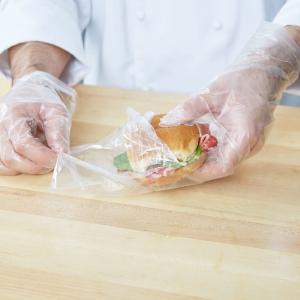 Quality Plastic Sandwich Commercial Food Bags Clear Film Gravure Printing High Durability wholesale
