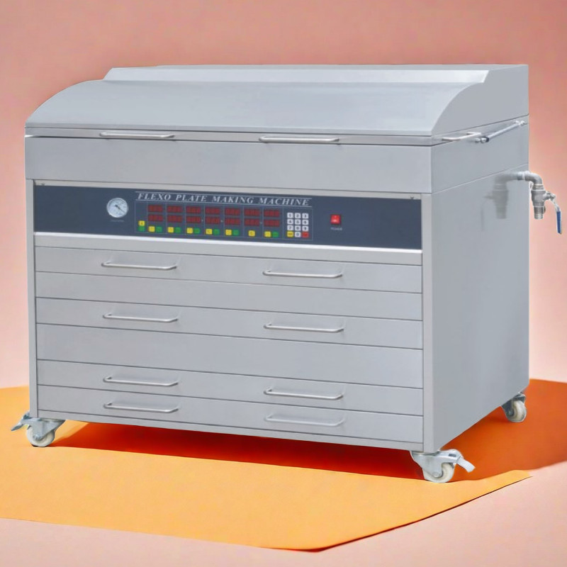 3 In 1 Water Wash Digital Resin Photopolymer Flexo Plate Making Machines Easy To Operate Flexographic Printing Plates