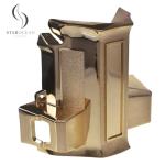 Light Gold Plastic Coffin Corner High Quality Funeral Supplies Wholesale 7# LG