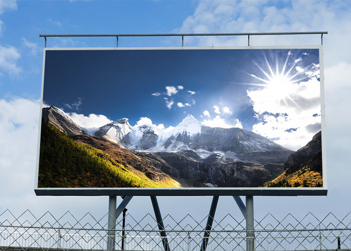 SMD LED Digital Advertising Billboard Naked Eye 3D Ultra Wide Viewing Angle