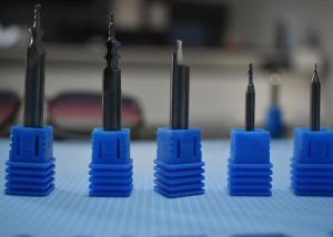 Quality No Coating 3mm 6mm Tungsten Carbide End Mill For Optical Lens wholesale