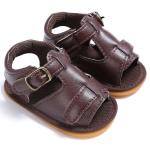 high quality infant Sandals Rubber soft-sole Newborn First walker baby shoes for