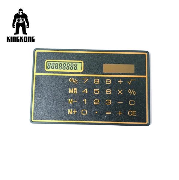 Portable Micro PVC Business Cards , Black Blank Plastic Id Cards Solar