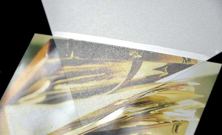 Anti Aging Permanent Glue Cold Lamination Film 70mic With 100g Release Paper