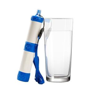 Quality UF Membrane Solutions Straw Water Filter 0.17 LBS Blue White wholesale