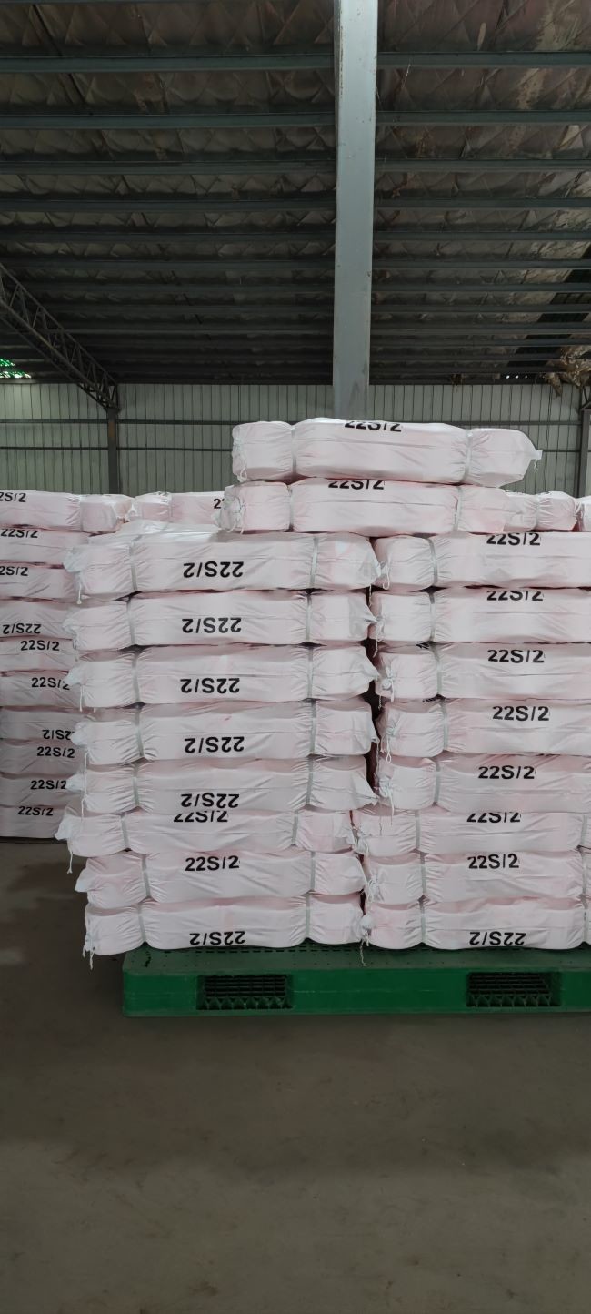 High Tenacity TFO 22S/2 22S/3 22S/4 Raw White Polyester Yarn