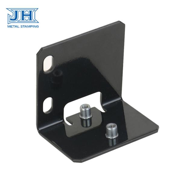 Laser Cutting Machine Components Black Metal Stamping For Refrigeration
