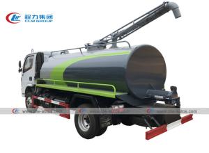 Quality Dongfeng 4x2 6000 Liters Vacuum Fecal Suction Truck wholesale