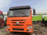 Orange Sinotruck HOWO 6*4 Dump Truck 10 Wheels GCC Certified Radial Tires for