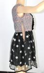 round neck sleeveless fashion dresses with polyster