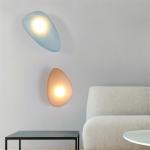 Nordic LED Wall Lamps Living Room Designer Lamp Modern Glass Pebble Wall Light
