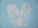 Household Powder Free Vinyl Gloves 240cm Length Transparent / Blue Color