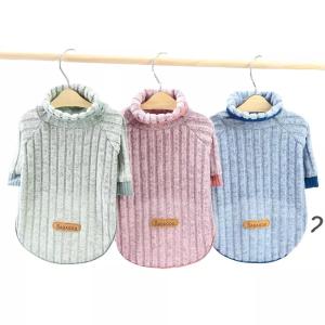 Quality Wholesale Adjustable Dropshiping Casual Pet T-Shirt OEM Cooling Sweater Dog Chest Vest Pet Apparel Dog Clothes wholesale