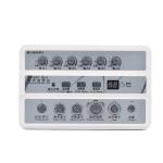 6 Channel Meridian Electric Acupuncture Machine Output Patch Massager With LED