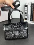 Authentic Crocodile Skin Men's Small Shoulder Bag Ultrathin Flap Purse Genuine