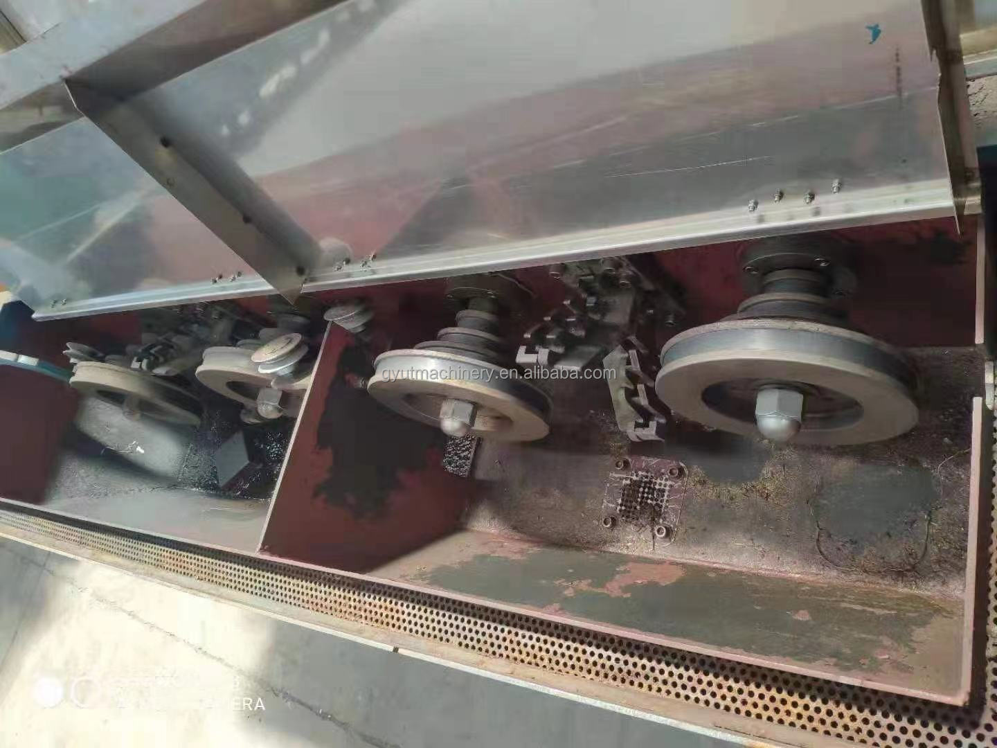Cu/Copper Wire Breakdown Production Line Inlet Diameter 8mm 7000*1200*1500 for Output