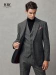 Floral Pattern Blazer Jacket Waistcoat Pants Men Suit Set for Wedding 3 Piece