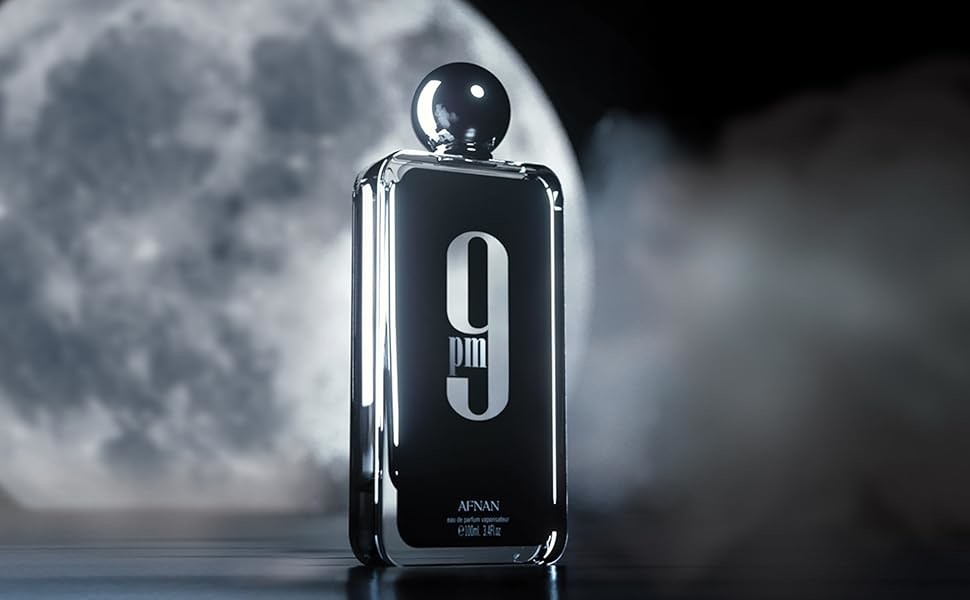 Afnan 9 Pm 3 Piece Set for Men, (3.4 Oz Eau De Parfum Spray + 5.0 Oz Shower Gel + 5.0 Oz Perfume Deodorant)