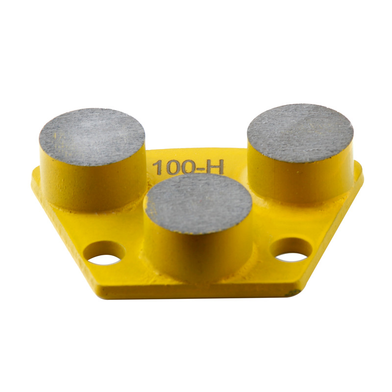 120 Grit Metal Bond Tooling Diamond Disc Concrete Floor Grinding Pads Wear Resistance