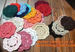 White Lace, Mini Crochet, Doilies, Bulk Flower, Motifs Decoration, table mat