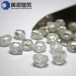 Uncut Rough White Diamond HPHT / CVD Big Size Synthetic Rough Diamond