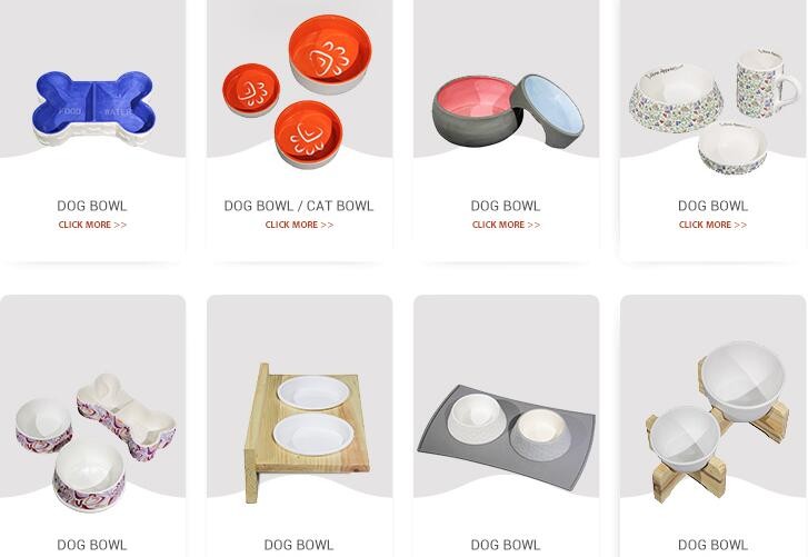 Non Slip Plastic Feeding Dishes No Spill Pet Dog Cat Double Food Water Bowl For Cat Dog, Premium Colorful Dog Water Food