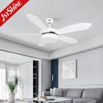 52inch 3 Speeds Remote LED Ceiling Fan With 5 ABS Blades