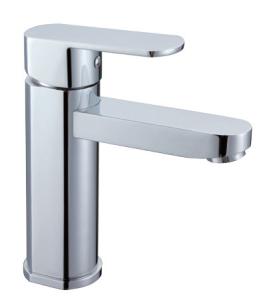 Quality Deck Mounted Single Hole Bathroom Sink Faucet Chrome wholesale