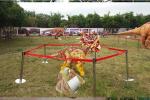 Kawah Life Size Dinosur Statue Fiberglass Large Dragon Sculptures