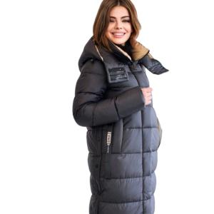 Quality FODARLLOY Ladies Warm Hooded Cotton-padded Clothes Slim Long Down Jackets Women Coats Winter plus size coats wholesale