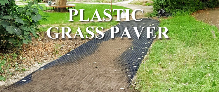 HDPE Plastic Protection Parking Lots Material Plastic Grass Paver for Origin Type