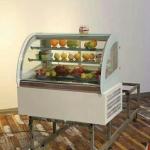 Arc Countertop Glass Cake Display Cabinet Small 180L 6 Cu Ft