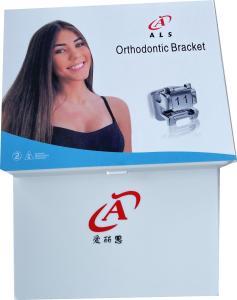 Quality Edgewise Self Ligating Metal Bracket Braces For Orthodontics Treatment Medical Stainless Steel wholesale