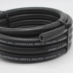 Flame Resistant Black Rubber Breathing Air Hose High Medium Pressure