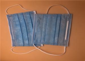Quality Lightweight 3 Ply Disposable Face Mask Non Toxic Disposable Anti Pollution wholesale