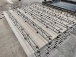 Free bottom die steeltruss floor slab,
