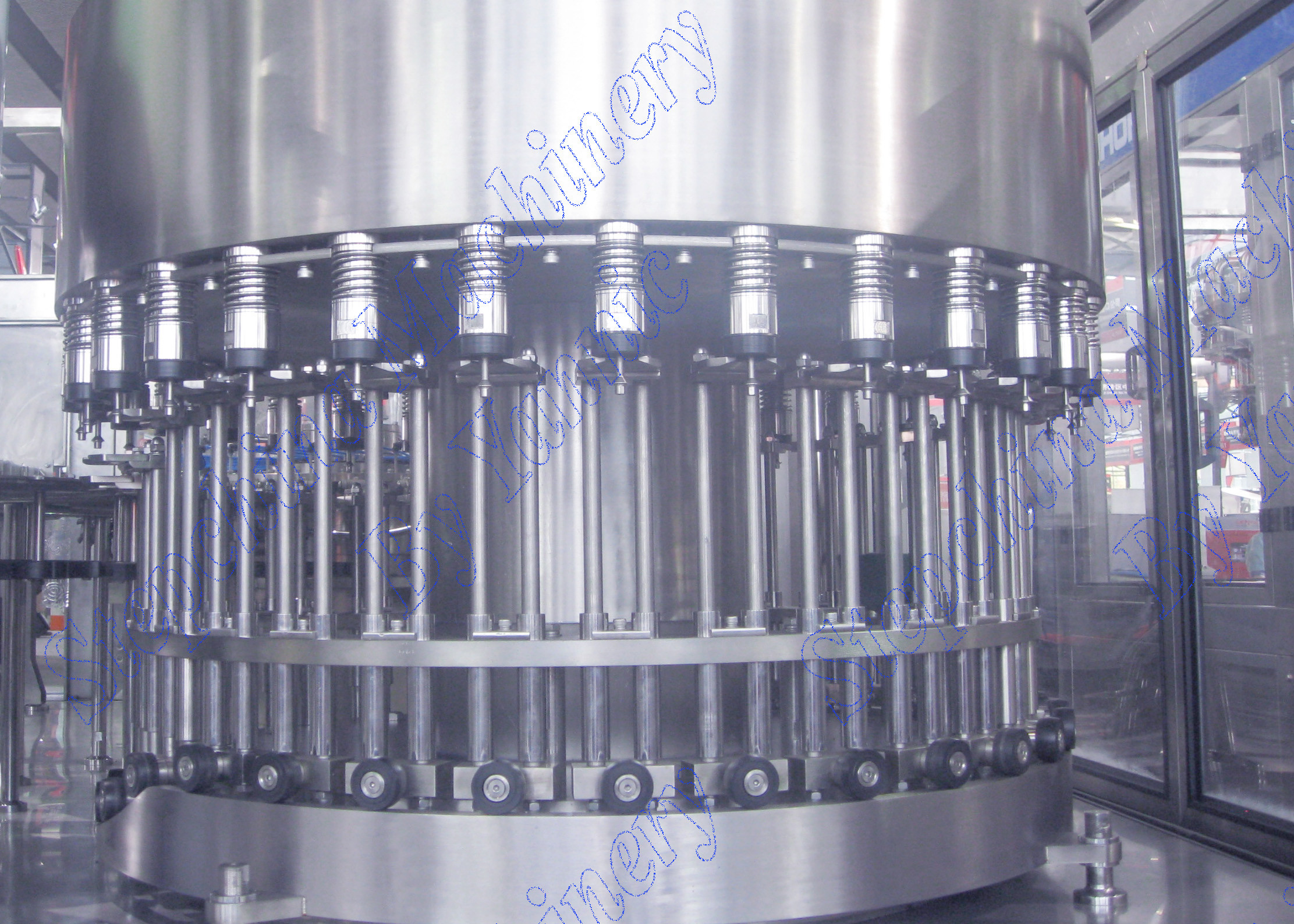 Plastic Screw Cap PET Bottle Filling Machine Stainless Steel 304 Material