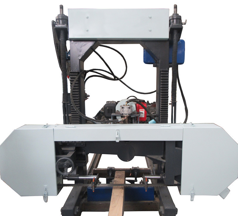 Wood cutting portable band saw machine Horizontal Sawing bandsaw Mill
