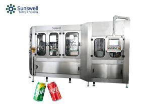 Quality Automatic Aluminum Can CSD Carbonated Beverage Drink Filling Sealing Machine wholesale