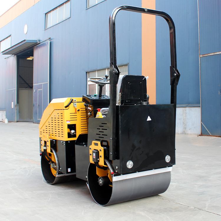 530mm Drum Diameter Ride on Double Drum Fully Hydraulic Asphalt Vibratory Road Roller