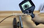 Portable Megapixel Industrial Video Borescope with Tungsten-braided Insert Tube