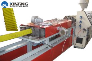 China Jiangsu Flat Corrugated Pipe Making Machine , Plastic Pipe Production Line  on sale