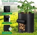 10 Gallon Potato Grow Bags, Planter Pouch Bags for Vegetables, Fruits and