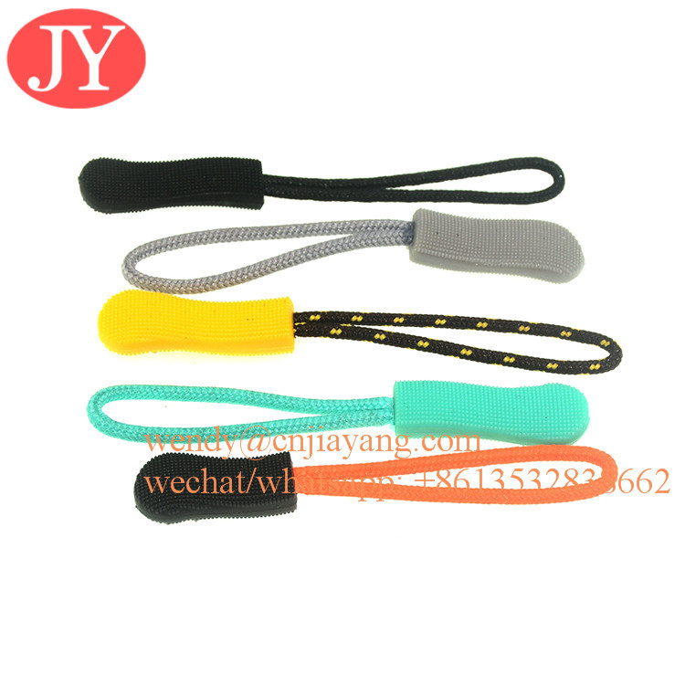 Jiayang Heavy Duty U Shape Nylon Zipper Pulls Zipper Tags Zipper Extension Replacement for Cord