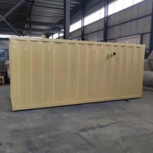 Quality Square Prefabricated Sewage Treatment Plant Biochemical Wastewater Treatment wholesale