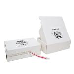 White Corrugated Paper Mailer Box Ecommerce Shipping Bags For Cosmetic